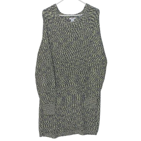 BarIII Multi Color Green Long Sweater Size Large - Picture 1 of 4